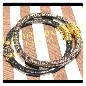 Henri Bendel magnetic bracelet set